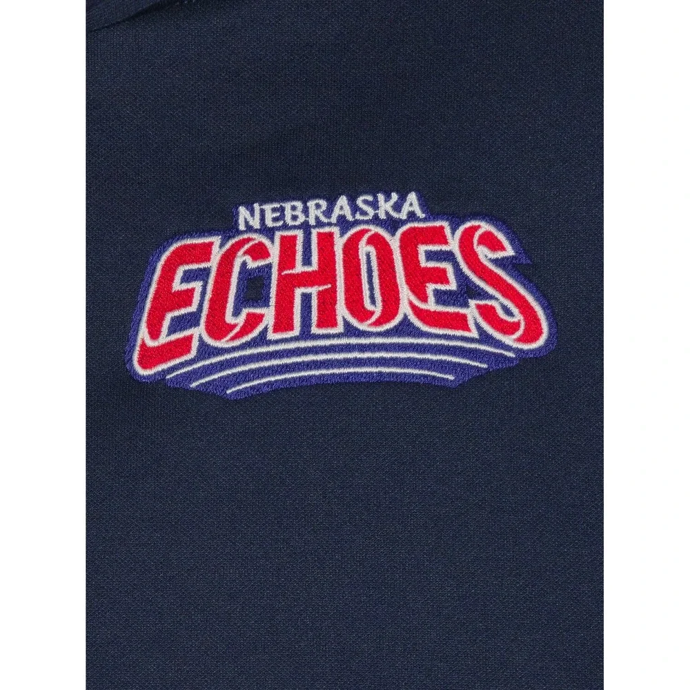 Badger Sport Nebraska Echoes Hoodie Navy Blue Mens S  Athletic Pullover‎